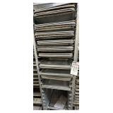 Sheet Pan Cart with Sheet Pans