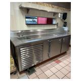 Stainless Refrigerated Cabinet 86in x 32in x 35in