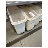 Rubbermaid Flour Bins (5 x Money)