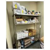 Stainless Metro Rack and Dunnage Contents Included