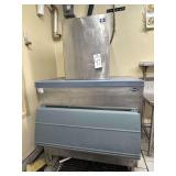 Manitowoc Ice Machine with Bin  **Romote Condensor on Roof Buyer Responsible For Removal**