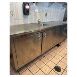 Stainless Cabinet with Sink 106in x 26in x 36in