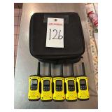 (5) Motorola Talkabout Radios and Soft Cases