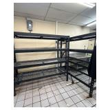 Warehouse Shelving 24in x 77in x 72 with Adjustable Shelves (2 x Money)