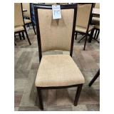 Wooden Padded Dining Chairs Only (55 x Money) **No Tables**