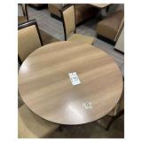 42in Round Dining Table Only **No Chairs**
