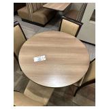 42in Round Dining Table Only (3 x Money) **No Chairs**