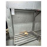 48in Stainless Double Freezer Dunnage Racks (3 x Money)