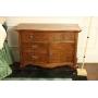 Bow front Victorian Wash Stand Oak