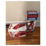 Two Dirt Devil Hand Vacs and Kidde Fire Extinguish