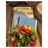 Cookbooks, Frames, and Decorative Items