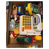 Toy Cash Register and Play Food Lot