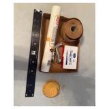 Boxed Assortment of Tools and Supplies