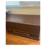 Lane Cedar Chest with Veneer Damage