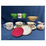 Decorative Cups and Saucers