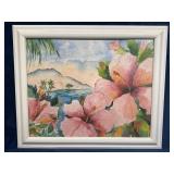 24ï¿½ï¿½ x 20ï¿½ï¿½ Framed Floral Print by Madden