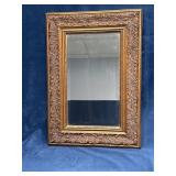 Framed Mirror with Ornate Decorative Frame, 17ï¿½ï¿½ x