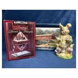 Ceramic Easter Music Box, Glitter Globe, Coca-Cola