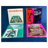 Four Vinyl Records Including Classical and Folk