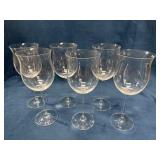 Six Marquis by Waterford Crystal Wine Goblets