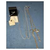 Sterling Silver Jewelry Lot with Assorted Pieces