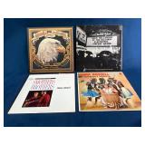 Four Vinyl Records Including Various Artists