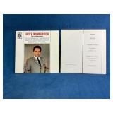 Fritz Wunderlich Vinyl Record and Vivaldi Sheet Mc