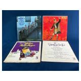 Four Vintage Vinyl Records