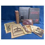 Books, Photographs, and Ephemera