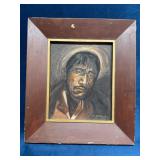 Framed Oil Portrait Signed by W. Ramquist, 13ï¿½ï¿½x15