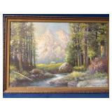 Robert Wood 39ï¿½ï¿½ x 27ï¿½ï¿½ Landscape Print on Board