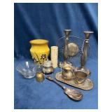 Eclectic Lot of Decorative Items and Tableware