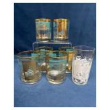 Mid-Century Glassware Featuring Nautical and Victo