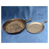 Two Cast Iron Skillets Made in the USA
