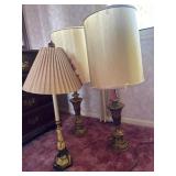 Three Decorative Table Lamps