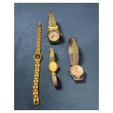 Four Mixed Brand Wristwatches