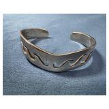 Sterling Silver Cuff Bracelet, 16.7 dwt