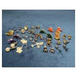 19 Pairs of Tiny Earrings in Various Designs