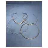 Four Silver-Tone Necklaces