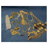 Gold- and Silver-Tone Costume Jewelry Lot