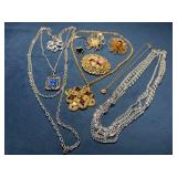 Sarah Coventry Jewelry Lot with Necklaces and Broo