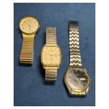 Three Watches: Timex, Helbros, and Pulsar