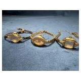 Three Vintage Gold-Toned Watches