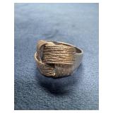 Sterling Silver Ring, 5.7 Grams, Made in Italy