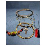 Beaded Necklaces and Necklace Cords