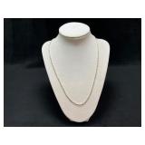 Sterling Silver Italy Marked 925 Chain Necklace