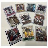 10 Tom Brady Football Cards Including Rookie
