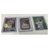 3 Baseball Cards Tony Gwynn Mike Trout