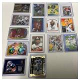 15 NFL Player Trading Cards Featuring Manning, Har