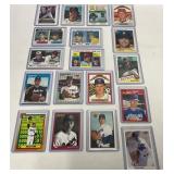 18 Nolan Ryan MLB Baseball Cards From Various Seas